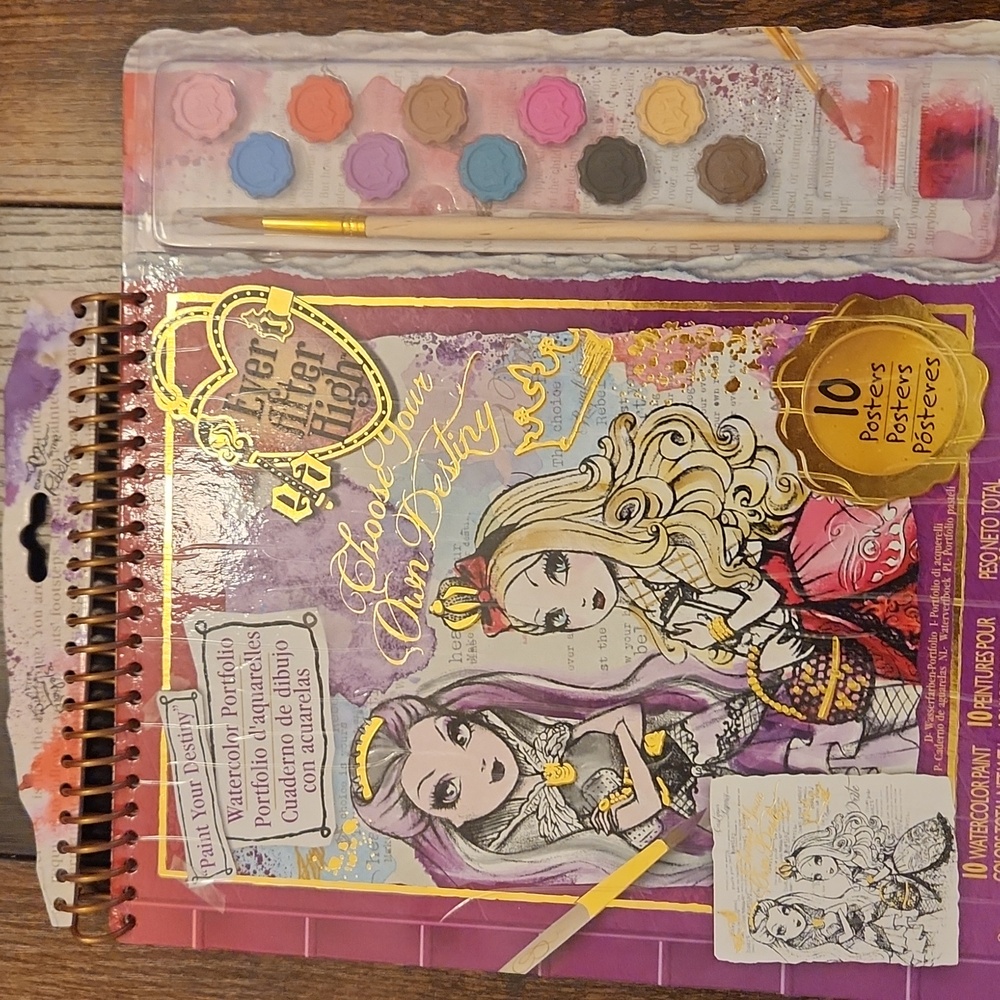 Ever After High Watercolor Portfolio
